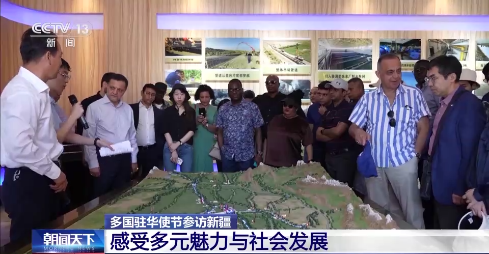 20 ülkenin diplomatları, Xinjiang Uygur Özerk Bölgesi’ni ziyaret etti