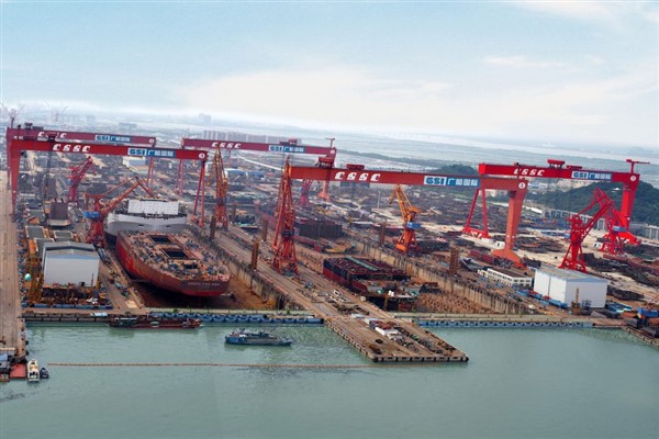 2022’de inşaa edilen gemilerin yüzde 47’sinde Çin imzası var