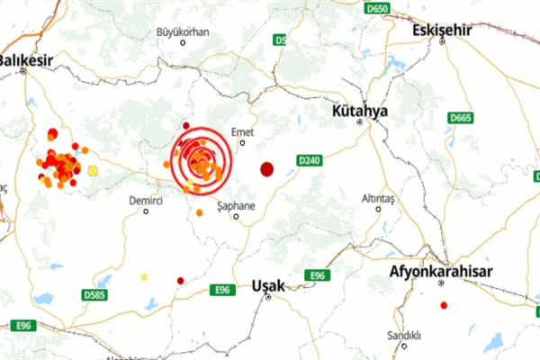 Kütahya’da 4.2 büyüklüğünde deprem
