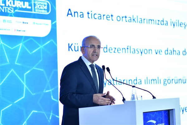 Bakan Şimşek: Dezenflasyon politikalarımıza kararlılıkla devam edeceğiz