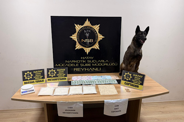 Hatay’da uyuşturucu ve silah operasyonu düzenlendi