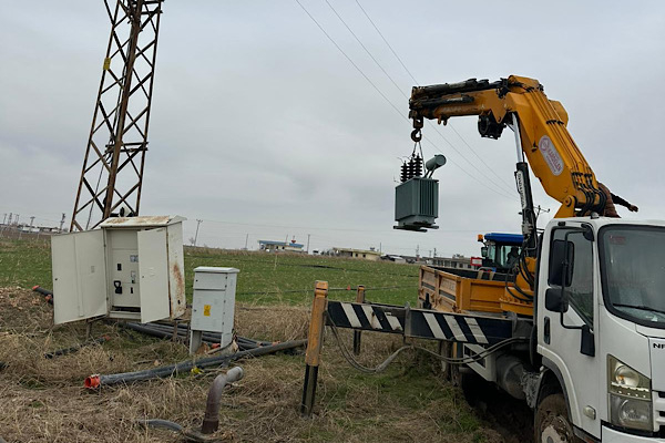 Şanlıurfa’da kaçak trafoya el konuldu