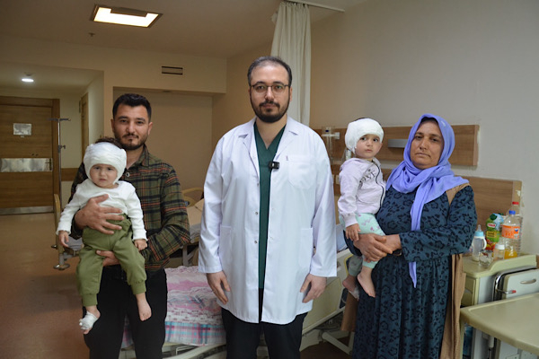 Şanlıurfa’da bebekler, biyonik kulakla sesleri duymaya başladı-(VİDEO)