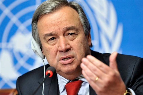 Guterres: Hükümetlere destek veriyorum