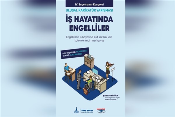 “4. Uluslararası Engelsizmir Kongresi”nde karikatürlü farkındalık