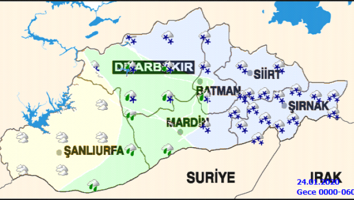 5 ilde kar ve sağanak yağış bekleniyor