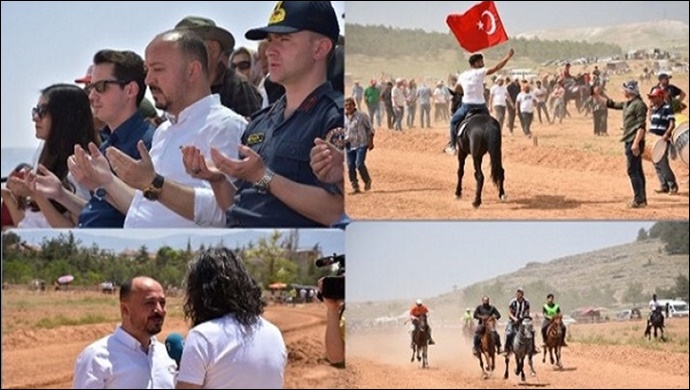 6. Geleneksel Rahvan At Yarışları şölen havasında gerçekleşti