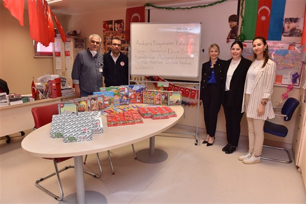 ABB’den hastanelerde tedavi gören çocuklara eğitim desteği