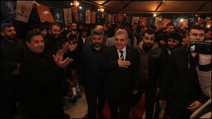 Acem ve Afadle aşiretlerinden Beyazgül 'e destek