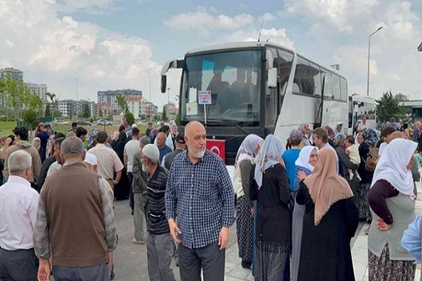 Afyonkarahisar'da ilk hac kafilesi yola çıktı
