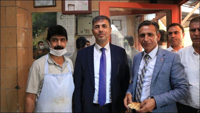 Ak Parti İl Başkanlığı'ndan Akçakale'ye Çıkarma