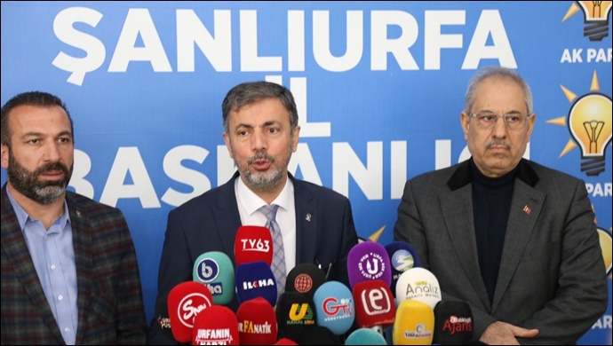 Ak Parti Şanlıurfa İl Başkanı Kırıkçı'dan seçim sürecine ilişkin açıklama