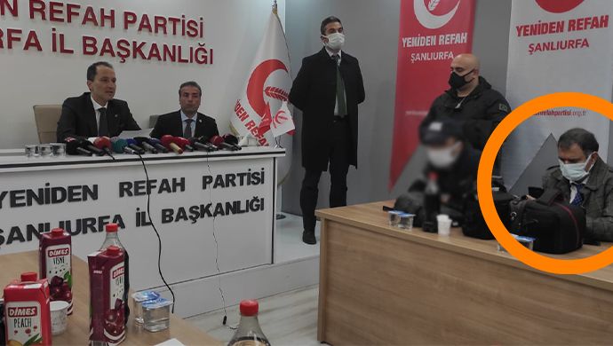AK Partili Ağaç Erbakan'ın toplantısında! Ak Parti eleştirildi, o dinledi
