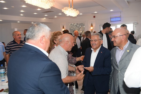 Akar, Çiçek ve Büyükkılıç, 5 ilçenin muhtarlarıyla buluştu