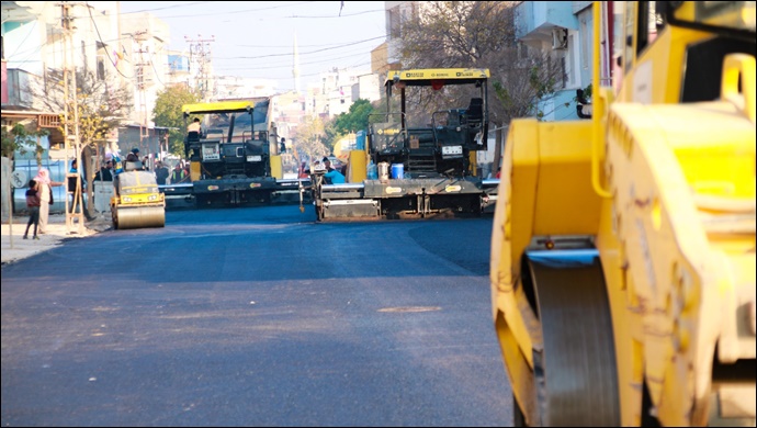 Akçakale Belediyesi Çalışıyor, Tüm Yollar Asfaltlanıyor  | VİDEO