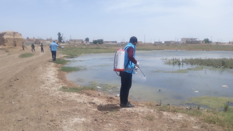 Akçakale Belediyesi Sınır Ötesi Hizmete Devam Ediyor