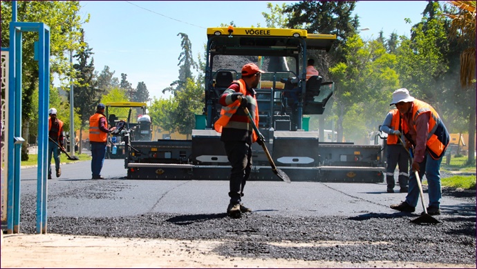 Akçakale Belediyesi Asfalt Çalışması İle Fark Yaratıyor-(VİDEO)