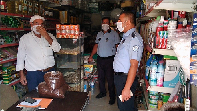 Akçakale Belediyesi’nden Binlerce Kişiye Korona Denetimi!