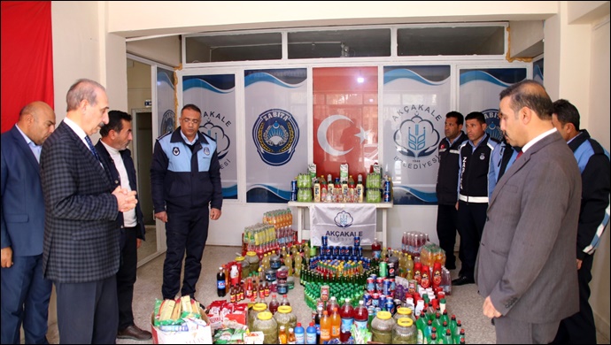 Akçakale Zabıtası Tarihi Geçmiş Ürünlere El Koydu-(VİDEO)