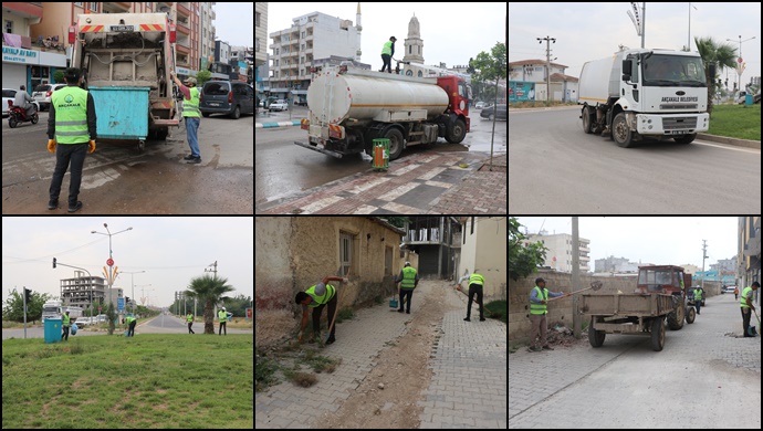 Akçakale’de Temizlik Seferberliği