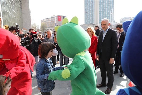 AKM Çocuk Sanat Festivali’nde renkli anılar