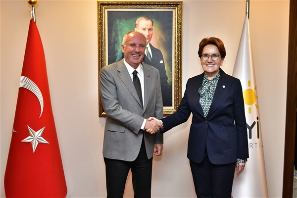 Akşener, İnce ile bir araya geldi