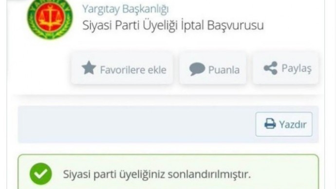 Akşener’in açıklaması sonrası İYİ Parti’den istifalar başladı