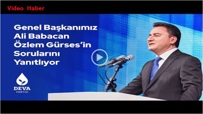 Ali Babacan: ‘Türkiye yönetiminin tümüne talibiz’