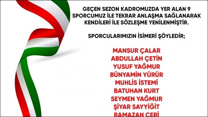 Amedspor 9 oyuncuyla sözleşme yeniledi