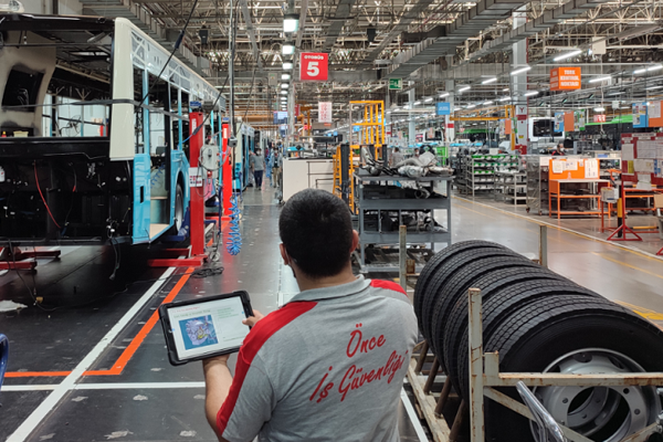 Anadolu Isuzu, üretimdeki gücünü ve kalitesini “Akıllı Fabrika Uygulaması” ile geleceğe taşıyor