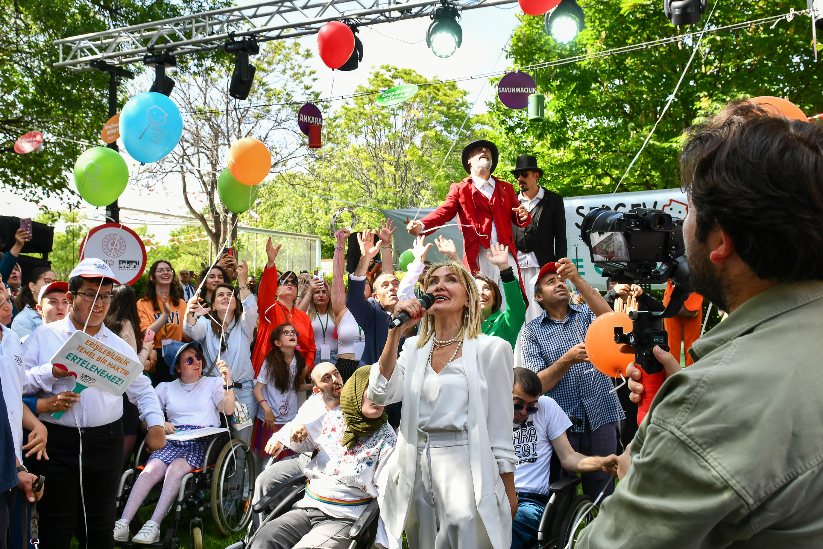 Ankara'da “22. SERÇEV Çocuk ve Gençlik Şenliği” düzenlendi