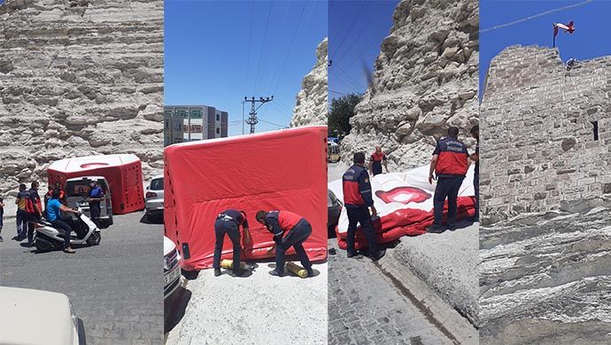 Ardı arkası kesilmiyor: Birecik Kalesi'nde intihar girişimi!