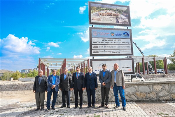 Arslantepe Höyüğü Tanıtım ve Karşılama Merkezi çalışmaları devam ediyor