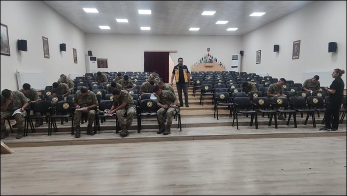 Askeri Personele İlk Yardım Eğitimi Verildi
