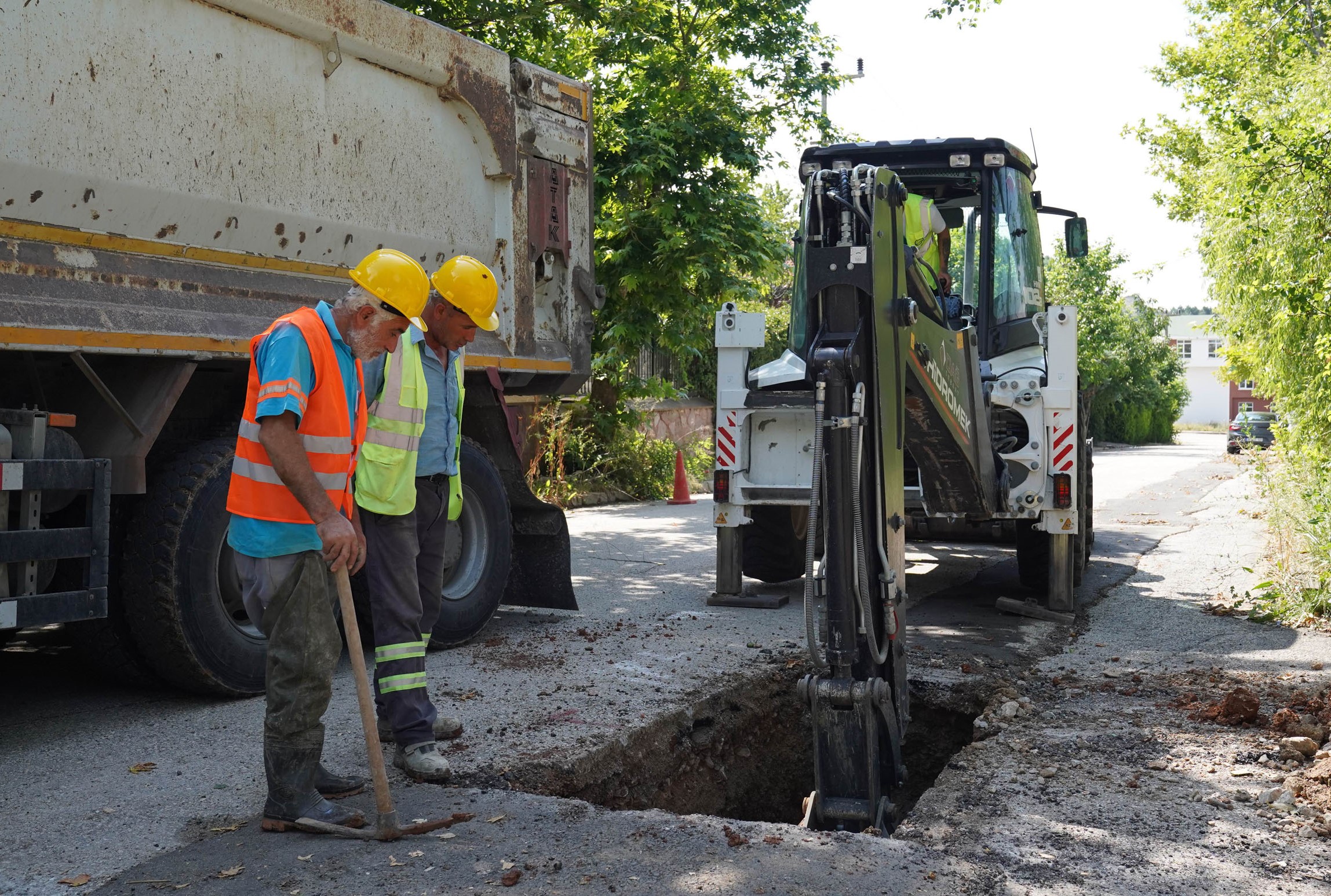 ASKİ'den şebekede fiziki su kayıp ve kaçaklarına sıkı takip