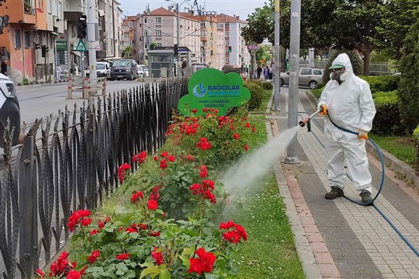 Bağcılar Belediyesi bitlerle mücadelesini sürdürüyor