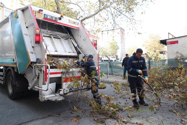 Bağcılar’da budanan dallar geri dönüşüme kazandırılıyor