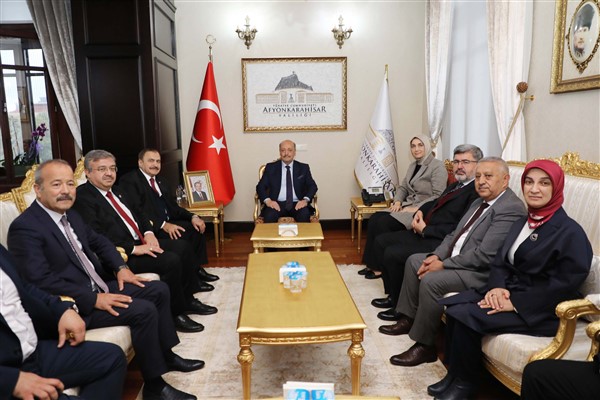 Bakan Bilgin'den Vali Yiğitbaşı'na ziyaret