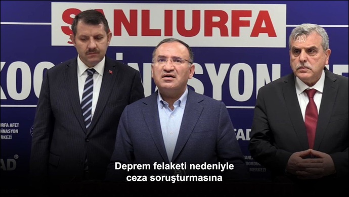 Bakan Bozdağ,yürütülen soruşturmalarla ilgili açıklamalarda bulundu-(VİDEO)
