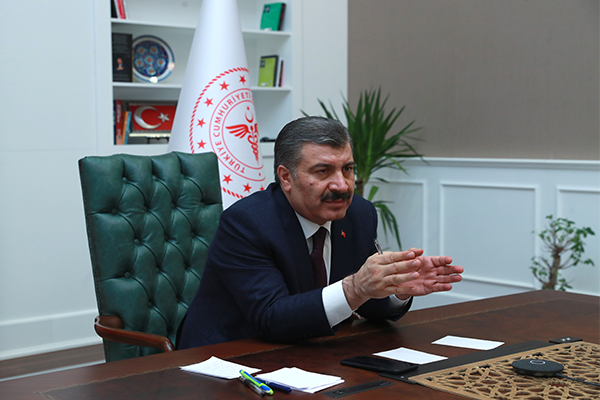 Bakan Koca'dan hayatını kaybeden Trabzon UMKE personeli için başsağlığı mesajı