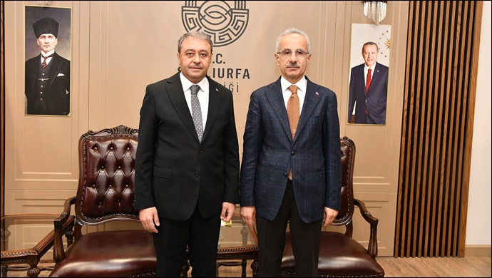 Bakan Uraloğlu, Şanlıurfa Valiliğini ziyaret etti