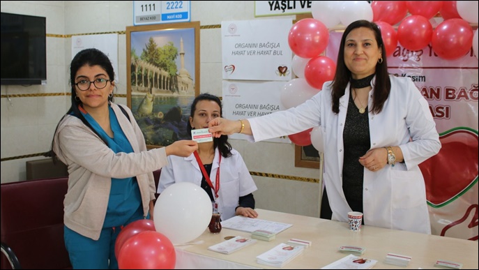 Balıklıgöl Devlet Hastanesinde Organ Bağışı Bilgilendirme Standı Kuruldu-(VİDEO)