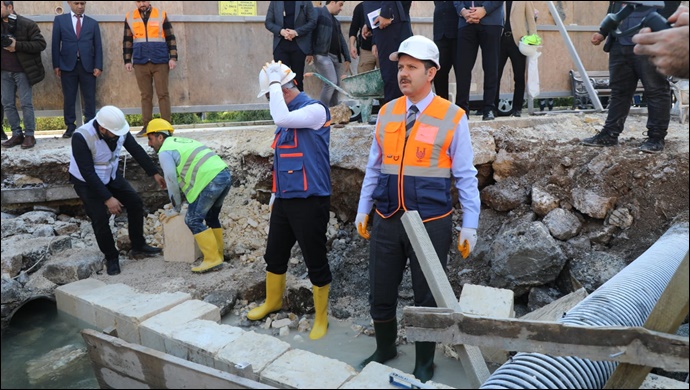 Balıklıgöl'de temeller atılmaya başladı
