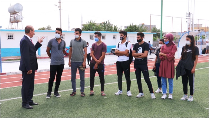 Başarılı Öğrencilerden Başkan Yalçınkaya’ya Teşekkür Ziyareti