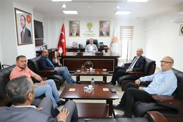 Basın birliğinden AK Parti İl Başkanlığı'na ziyaret
