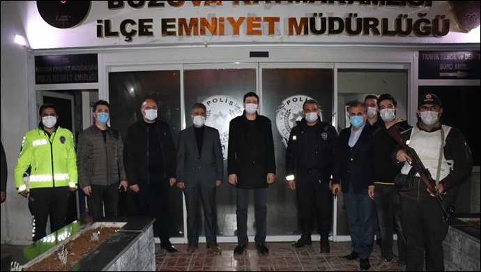Başkan Aksoy yeni yıla ilk onlarla girdi