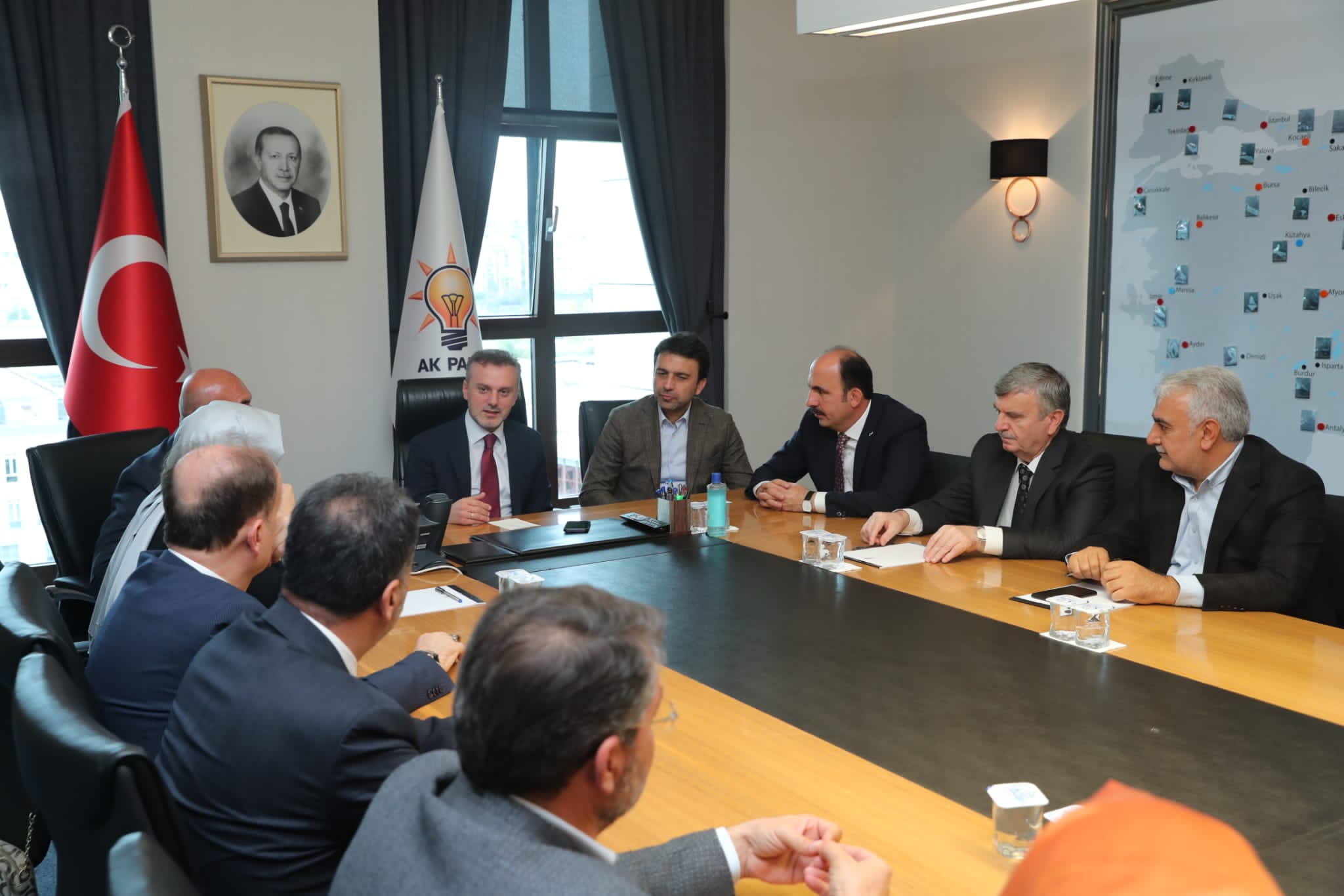 Başkan Altay, ziyaretlerini sürdürüyor 