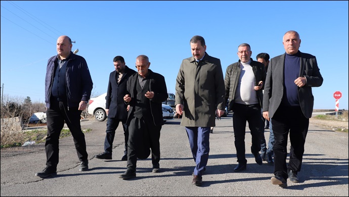 Başkan Baydilli Hamurkesen Mahallesindeki Çalışmaları İnceledi-(VİDEO)