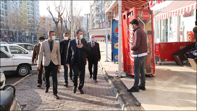 Başkan Baydilli Mesaiye Saha Gezisiyle Başladı-(VİDEO)