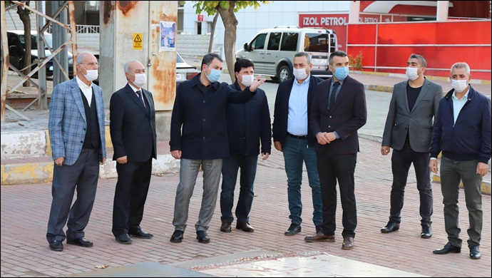 Başkan Baydilli Mesaiye Saha Gezisiyle  Başladı-(VİDEO)